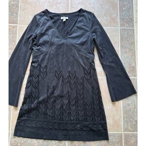 Liberty Garden faux suede‎ dress Dress Size S